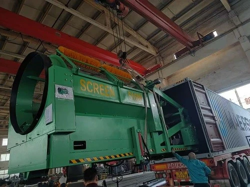 VICKEY Mobile Trommel Screen Plant Shipped To Australia 3 VICKEY Mobile Trommel Screen Plant Shipped To Australia 3